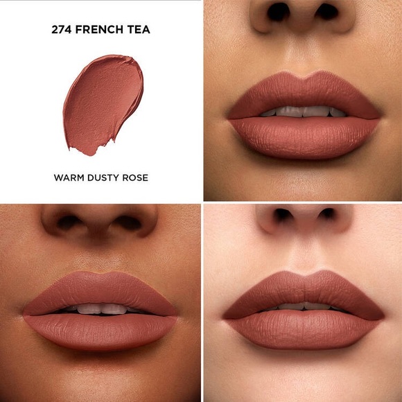 NWT Lancôme L'Absolu Rouge Drama Matte Lipstick - 274 French Tea - Picture 3 of 4